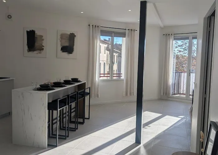 L'alcôve - Moderne Et Spacieux - Proche Gare - Centre Historique - Wifi - Clim Apartamento *